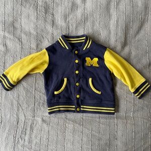 Baby University of Michigan Varsity Jacket